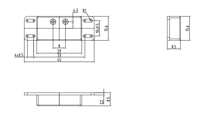 PTC-Z4516.a外形尺寸图